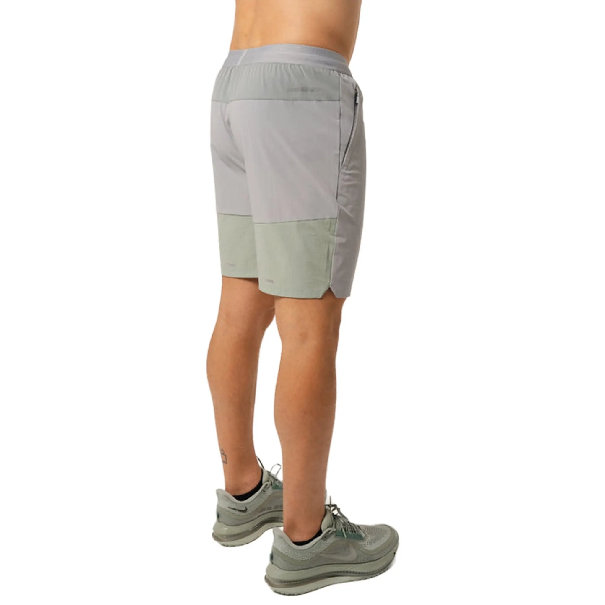 Back Side View of Reprimo Flight Iceberg Sleet Shorts